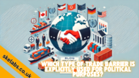 Which Type of Trade Barrier Is Explicitly Used for Political Purposes?